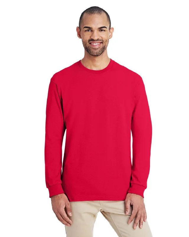 Daily Deals Gildan Hammer Long Sleeve T-Shirt | Sprt Scarlet Red