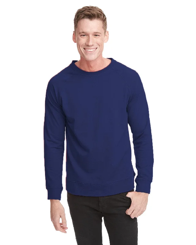 Deep Discounts Next Level Unisex French Terry Sweatshirt | Cool Blue