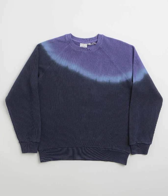 Weekend Deals That Dazzle Gramicci Waffle Crewneck Sweatshirt - Gradient Dye