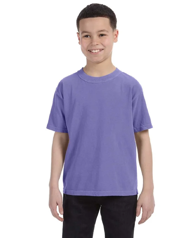 Can't Miss Comfort Colors Youth Garment-Dyed T-Shirt | Violet