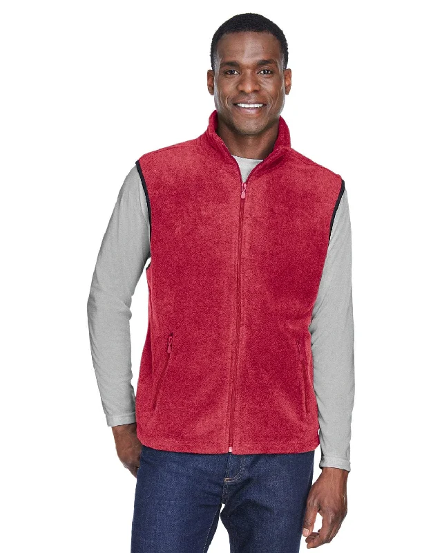 Deal Dash Harriton Fleece Vest | Red