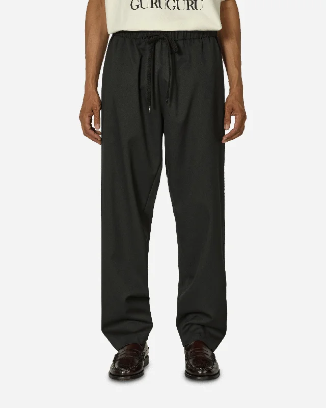 Buy Now Drawstring Tailored Trousers Black