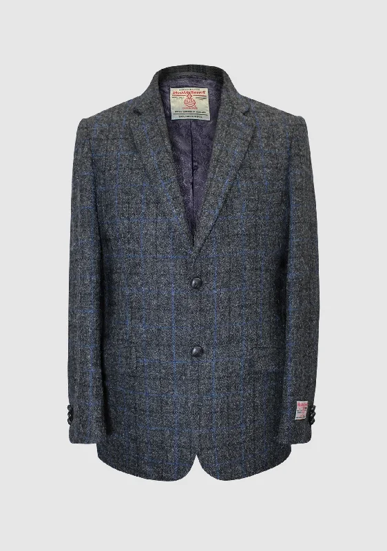 Bargain Blast Patrick Jacket - Grey/Blue Check