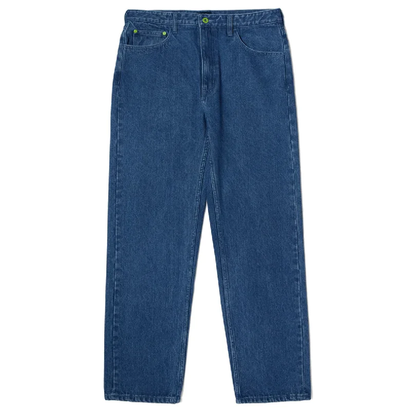 Weekend Extravaganza: Shop Now Huf - Original Demin Pants Stone Washed Indigo
