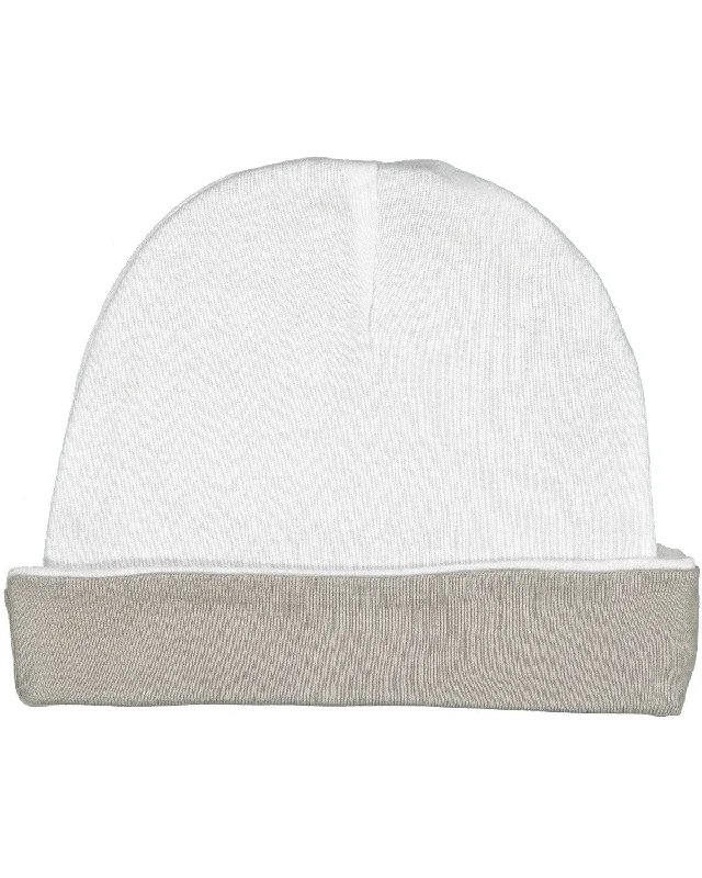 Limited Quantity Rabbit Skins Infant Cap | White/ Titanium