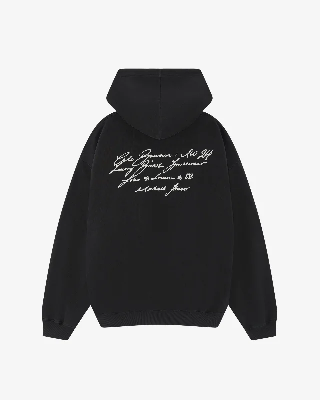 Final Clearance SCRIPT HOODIE
