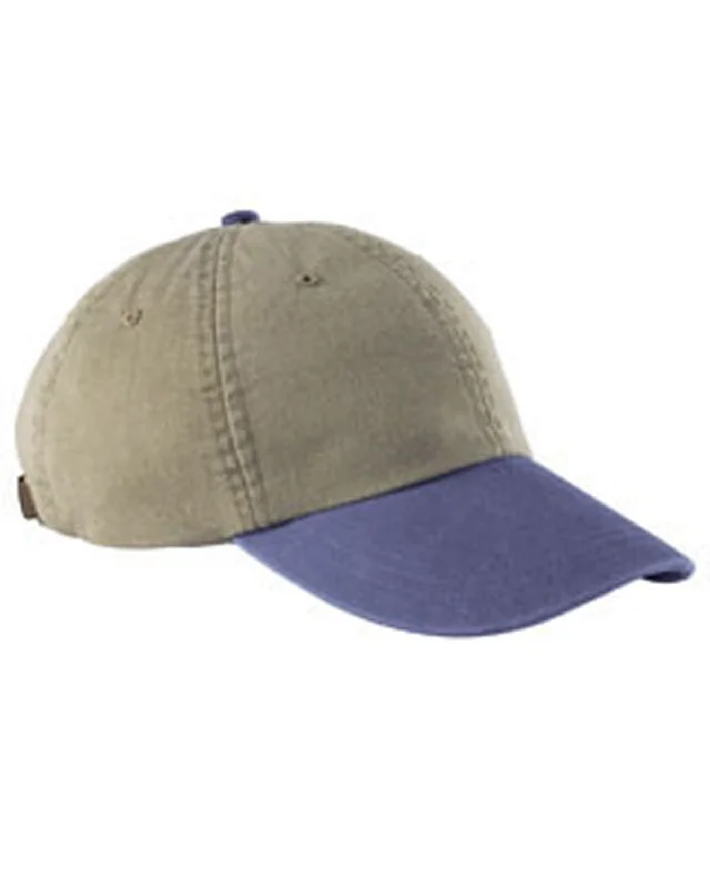 Khaki/ Royal