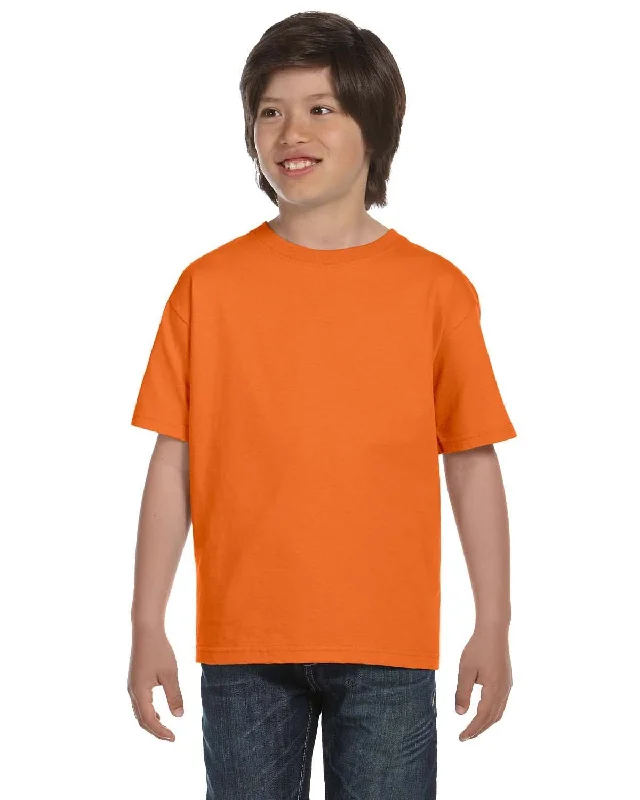 Markdowns Hanes Youth ComfortSoft T-Shirt | Orange