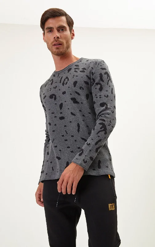 Major Savings Cryptic Sweater - Anthracite Black