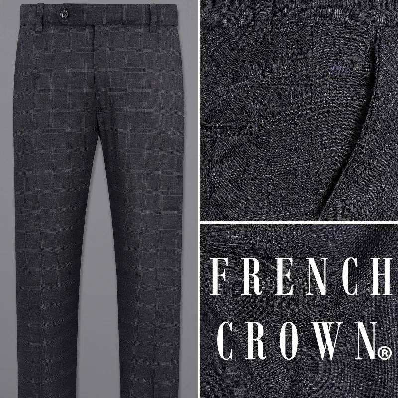 Massive Deals Tuatara Gray Plaid Pant
