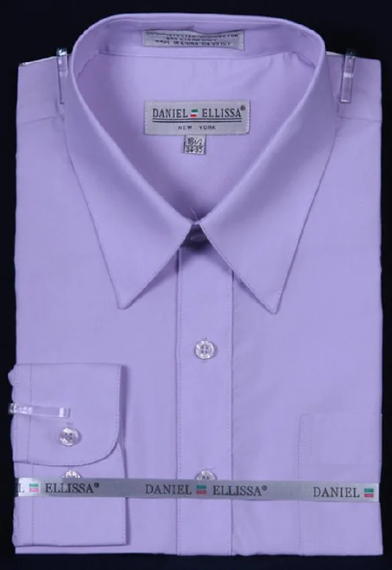 Early Access Men's Lilac Long Sleeve Dress Shirt