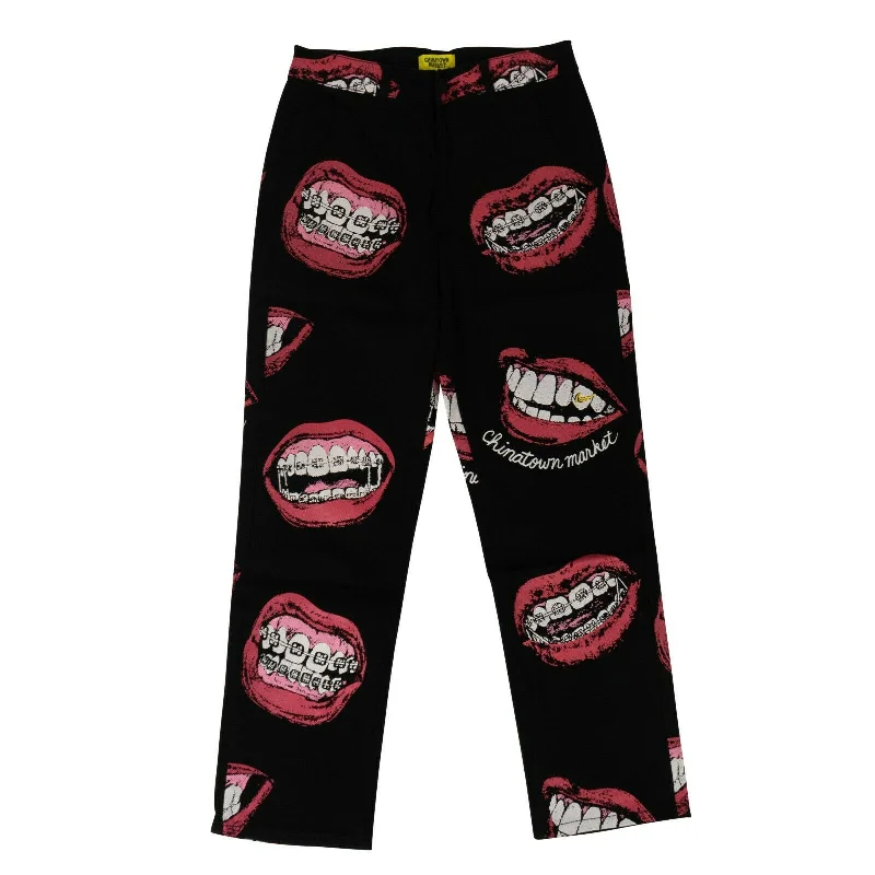 Overstock Chinatown Market 'Brace Face' Pants - Multi