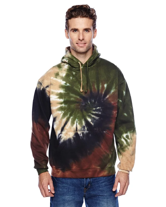 Weekend Price Cuts Galore Tie-Dye Pullover Hoodie | Camo Swirl