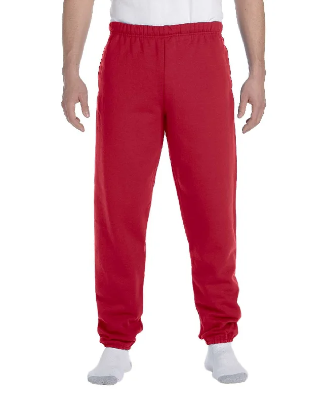 Overstock Sale Jerzees Super Sweats 50/50 Fleece Sweatpant | True Red