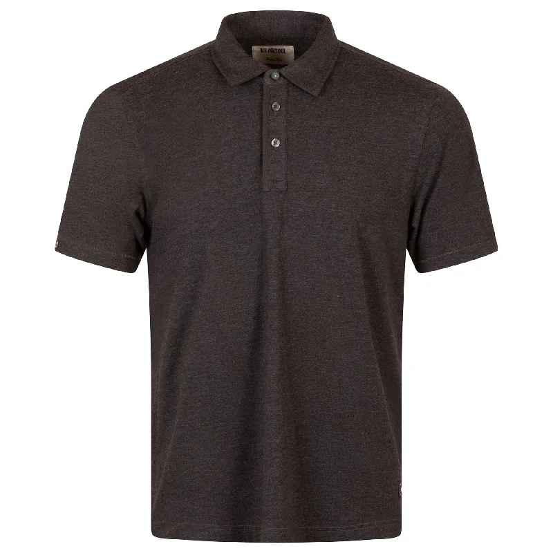 Weekend Steals Await Pacific Polo Black Heather - SS24