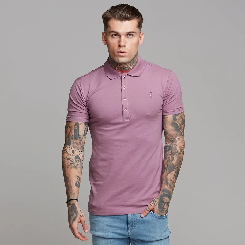 Weekend Offers That Delight Father Sons Classic Lavender Polo Shirt - FSH270