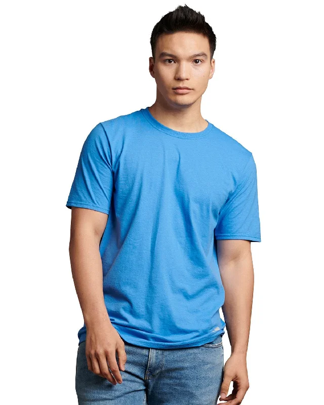Deep Savings Russell Athletic Unisex Essential Performance T-Shirt | Collegiate Blue