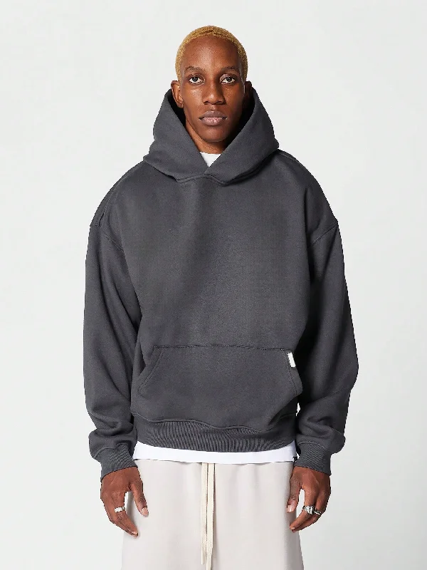 New Arrival REGULAR FIT HEAVYWEIGHT OVERHEAD HOODIE IN 340GSM