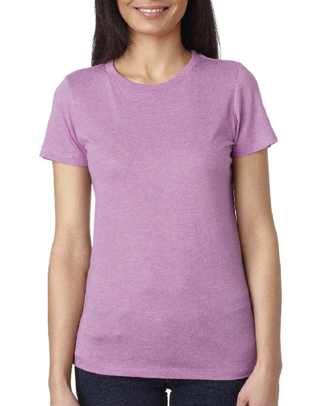 Low Cost Next Level Ladies Triblend T-Shirt | Vintage Lilac
