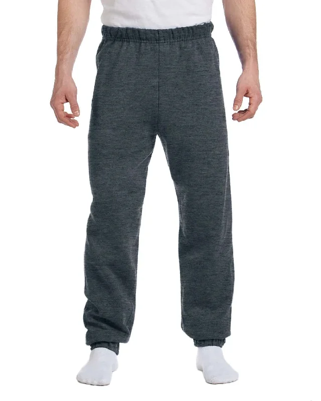 Extra Savings Jerzees 50/50 Fleece Sweatpants | Black Heather