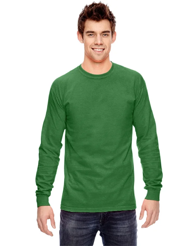 Mega Sale Comfort Colors Garment-Dyed Long Sleeve T-Shirt | Clover
