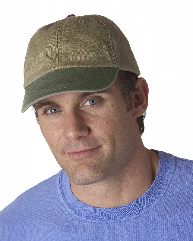 Weekend Savings Bonanza Adams Low-Profile Washed Pigment-Dyed Cap | Khaki/ Cactus
