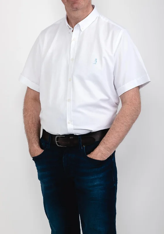 Weekend Bargains to Enjoy 6th Sense Short Sleeve Shirt, White