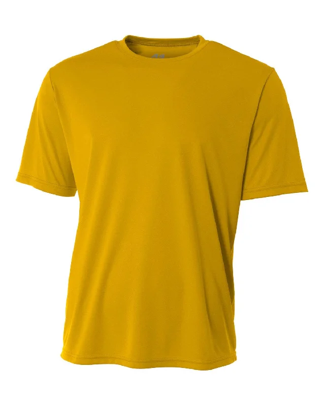 Price Drop A4 Men's Cooling Performance T-Shirt | Gold