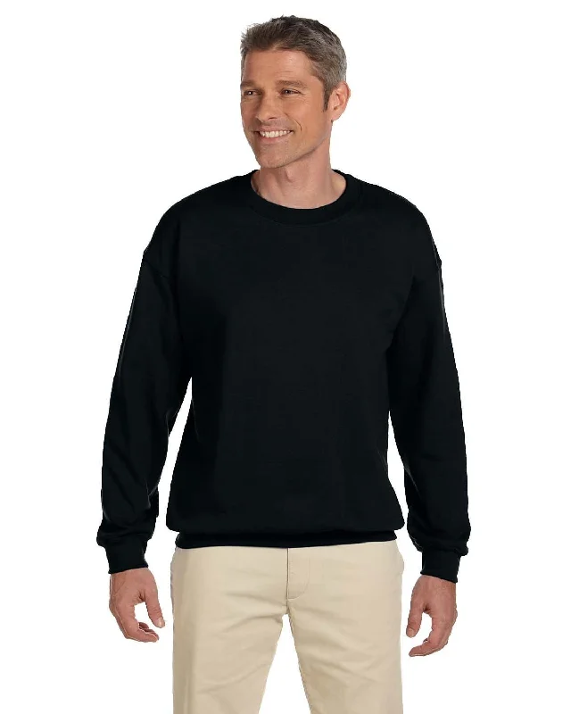 Weekend Steals Await Jerzees SuperSweats 50/50 Crewneck Sweatshirt | Black