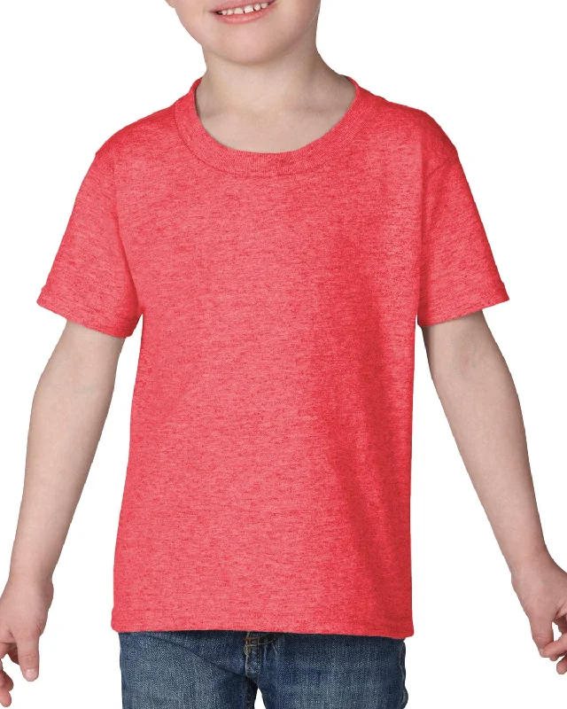 Big Savings Gildan Lightweight Cotton Toddler T-Shirt | Heather Red