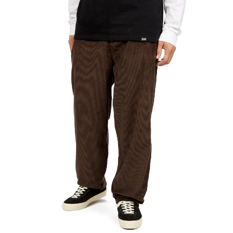Weekend Deals to Brighten Your Day CCS Baggy Taper Corduroy Pants - Brown