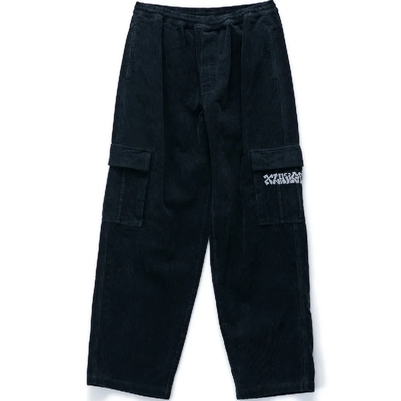 Weekend Discounts to Enjoy XLarge - 91 Graff Cord Cargo Pants Black