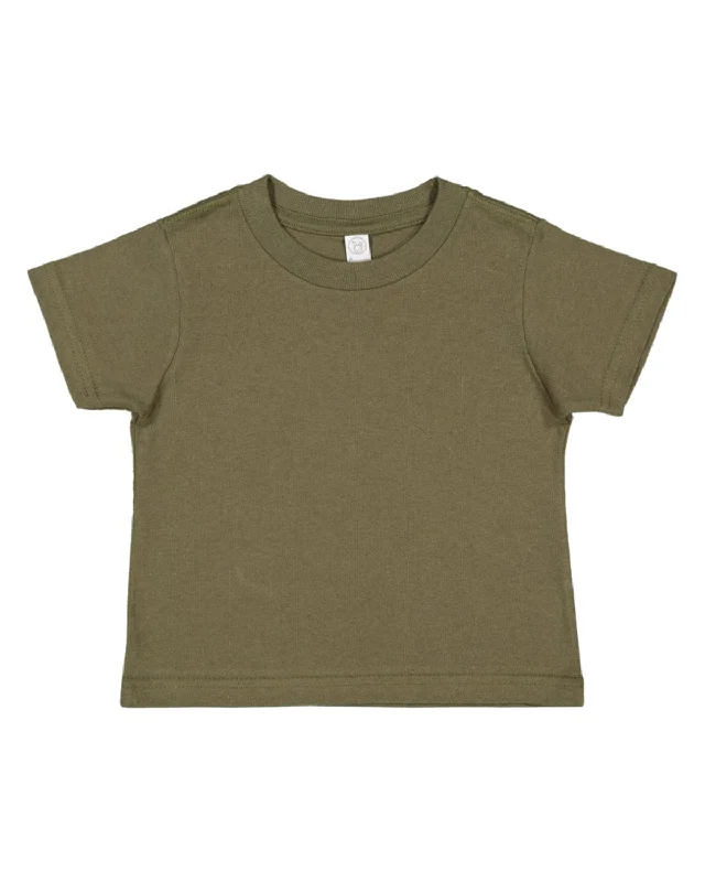 Exclusive Access Rabbit Skins Toddler Fine Jersey T-Shirt | Military Green