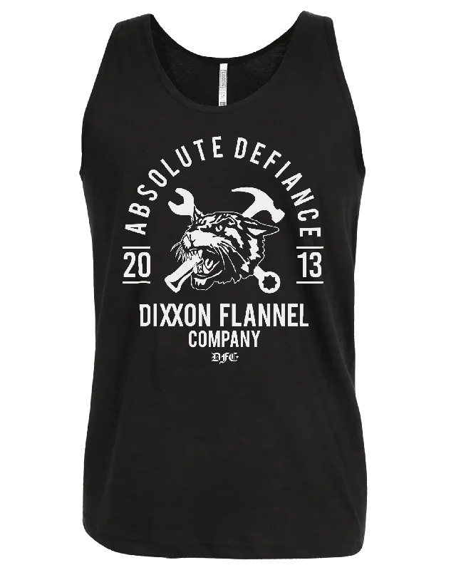 Hurry Up Absolute Defiance Tank - Black & White