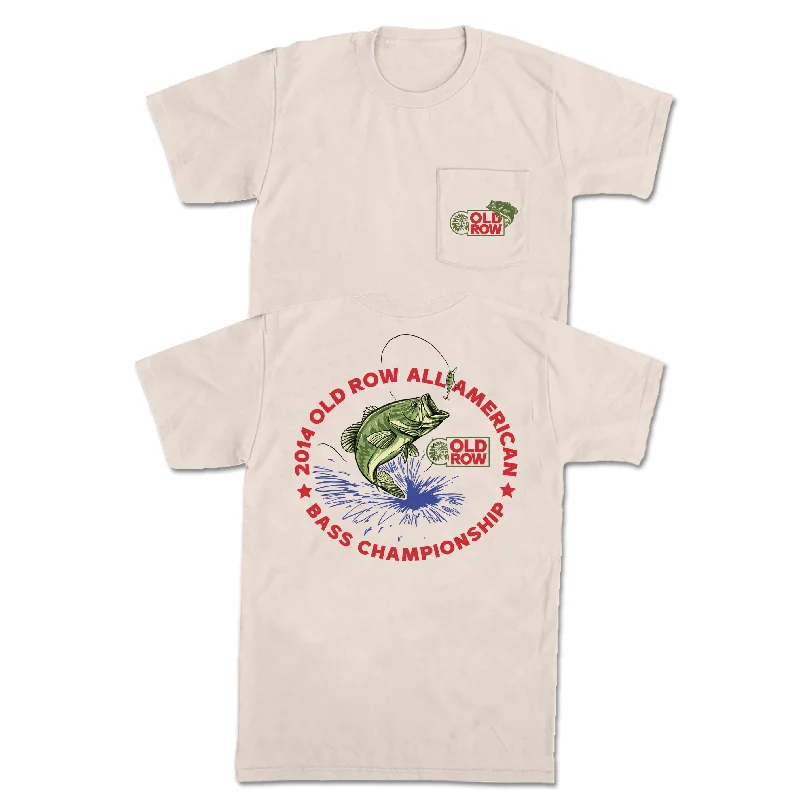 Price Cut All American Bass Championship Pocket Tee