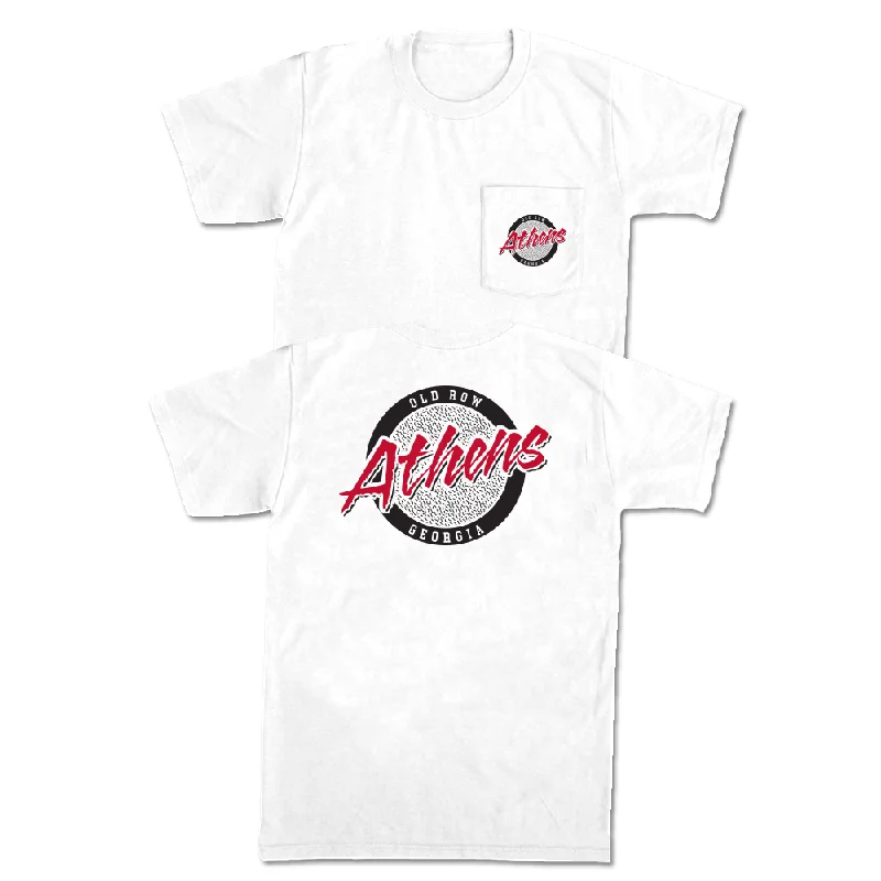 Online Exclusive Athens, Georgia Circle Logo Pocket Tee