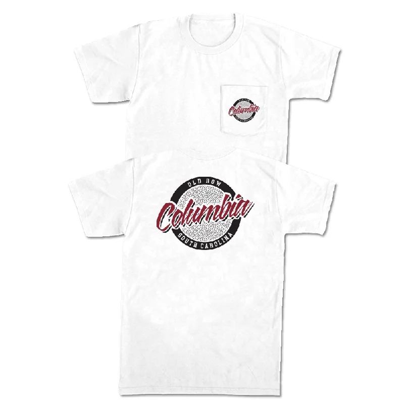 Steals and Deals Columbia, South Carolina Circle Logo Pocket Tee
