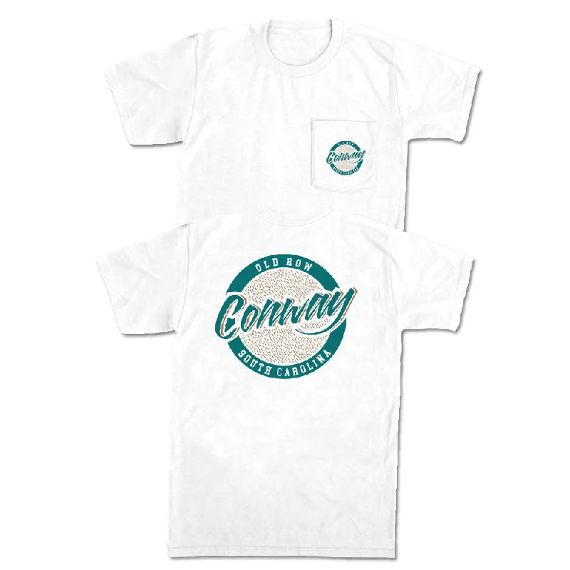 Super Discount Conway, South Carolina Circle Logo Pocket Tee