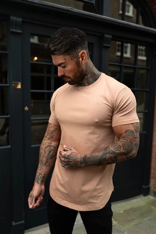 Weekend Specials to Love Father Sons Classic Coffee Tonal Curved Hem Crew T Shirt - FSH992