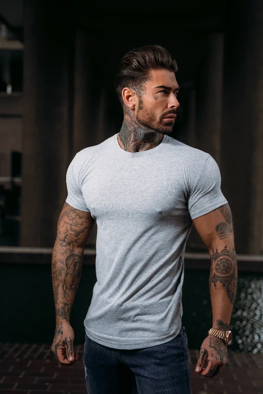 Weekend Bargains to Sizzle Father Sons Classic Grey Tonal Curved Hem Crew T Shirt - FSH927 Weekend Bargains to Sizzle Father Sons Classic Grey Tonal Curved Hem Crew T Shirt - FSH927