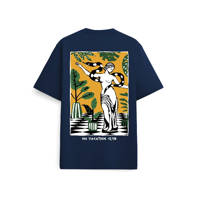 Take Advantage Goddess T-Shirt - Navy