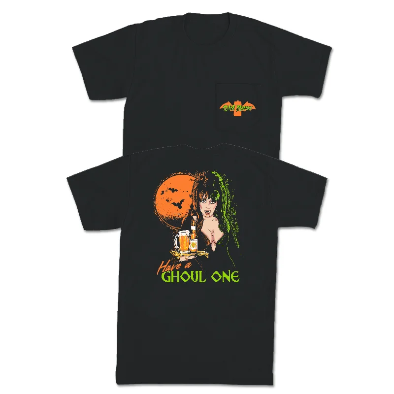 Overstock Have A Ghoul One Pocket Tee