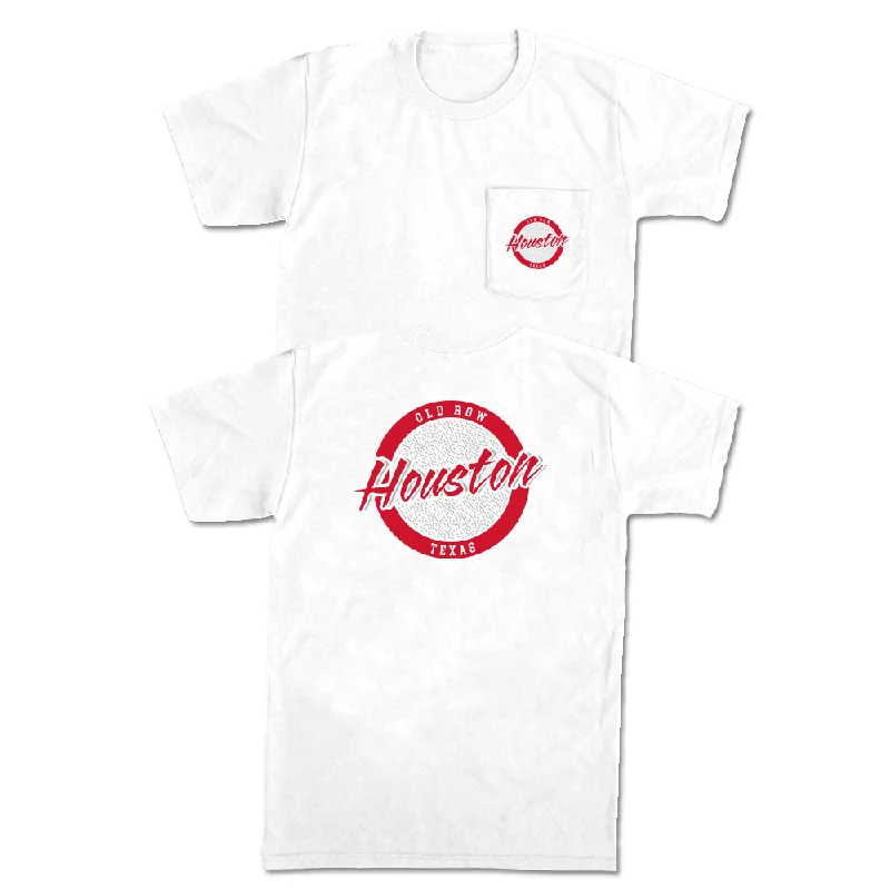The Best Deal Houston, Texas Circle Logo Pocket Tee
