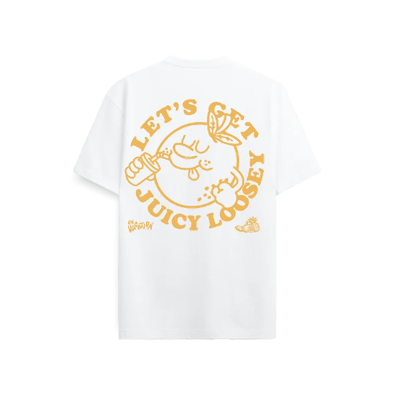Hot Deal Juicy Loosey T-Shirt - White