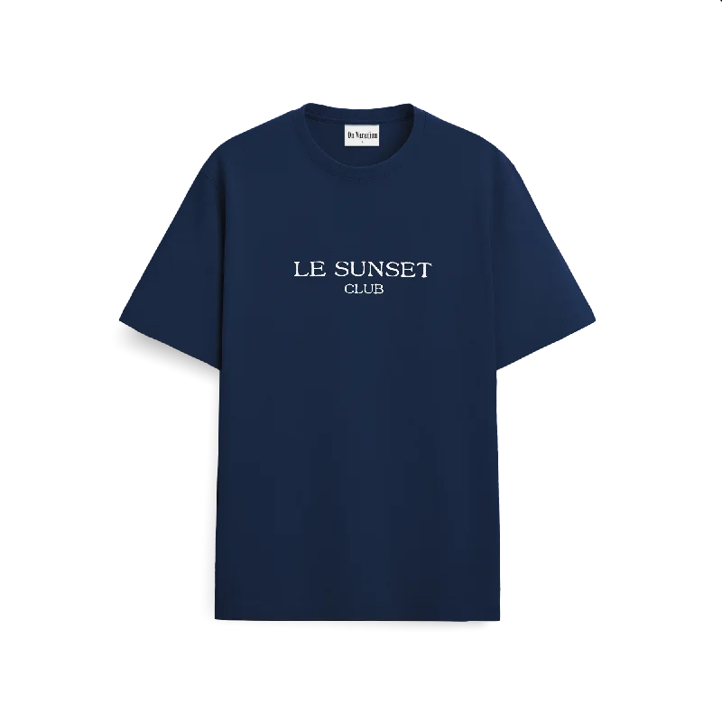 Midnight Sale Le Sunset T-Shirt - Navy