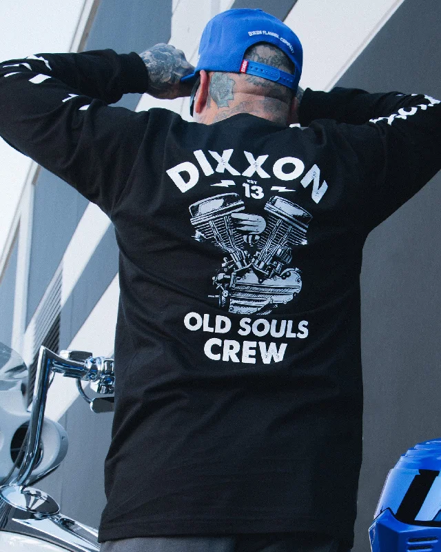 Weekend Offers That Delight Old Souls Long Sleeve T-Shirt - Black