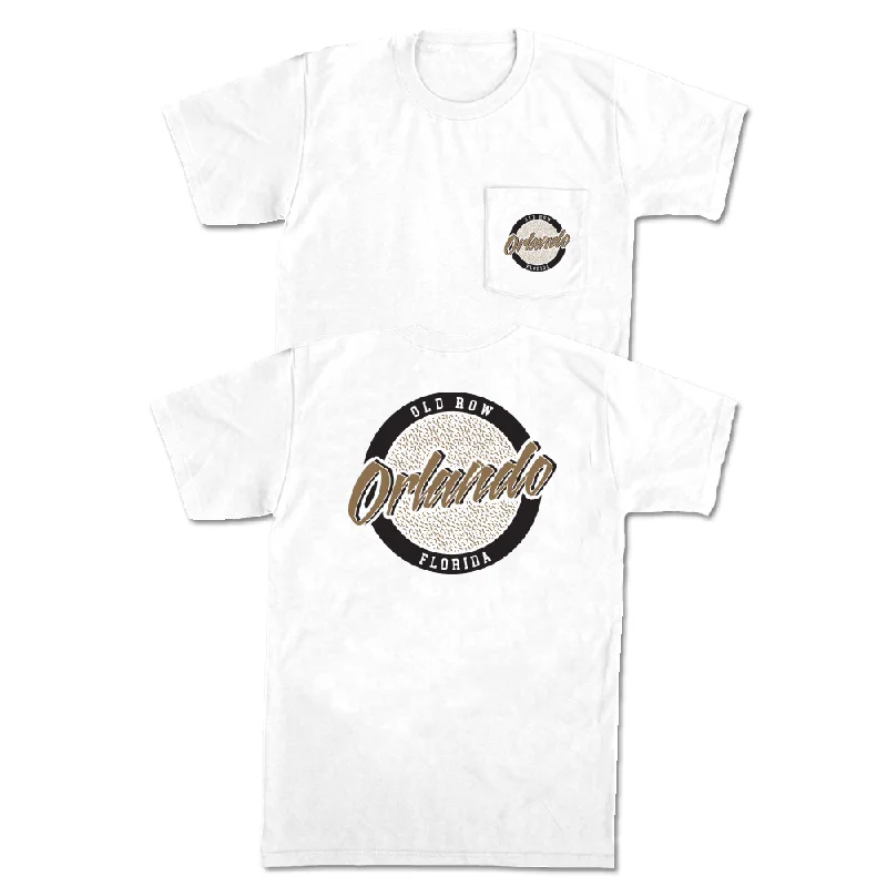 Super Savings Orlando, Florida Circle Logo Pocket Tee