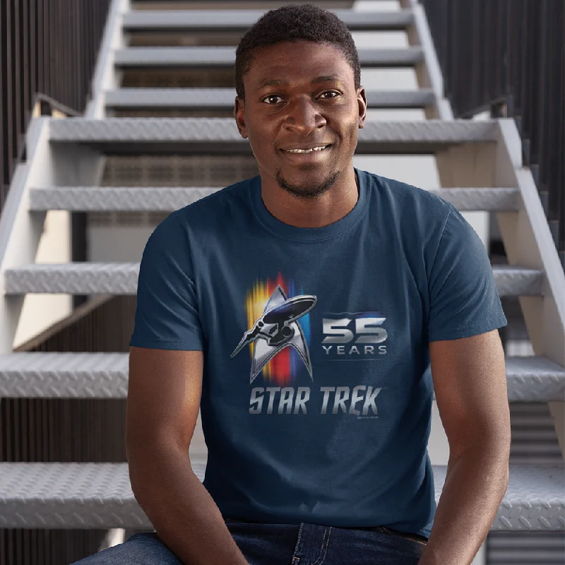 Year-End Sale Star Trek 55th Anniversary Adult Short Sleeve T-Shirt