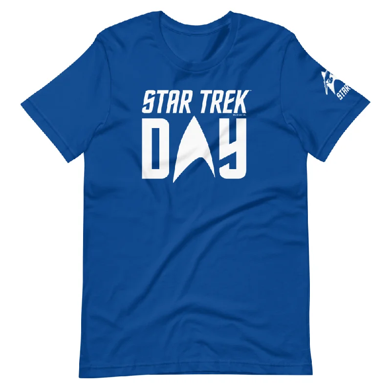 Final Clearance Star Trek Day 55th Anniversary Logo Unisex Premium T-Shirt