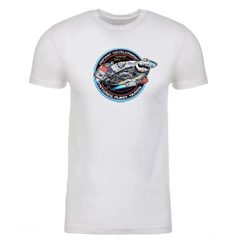 Weekend Deals That Amaze Star Trek: Deep Space Nine Defiant Development Adult Short Sleeve T-Shirt Weekend Deals That Amaze Star Trek: Deep Space Nine Defiant Development Adult Short Sleeve T-Shirt